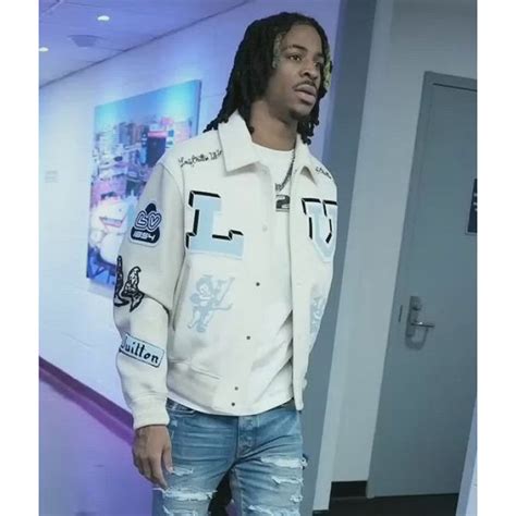 ja morant louis vuitton jacket|Ja Morant clothing.